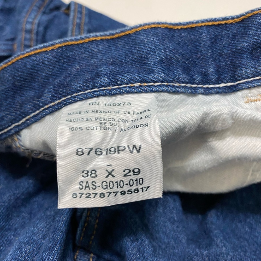 Men’s Vintage Rustler Jeans 38x29 - Picture 2 of 4